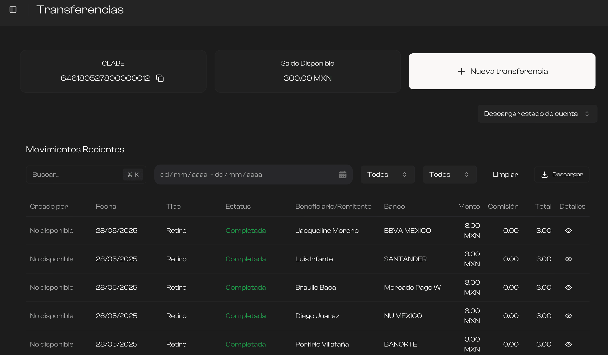 Cedi Wallet Interface