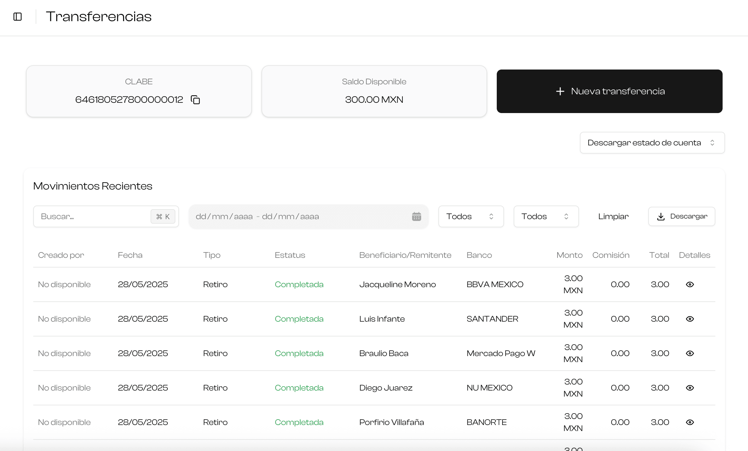 Cedi Wallet Interface